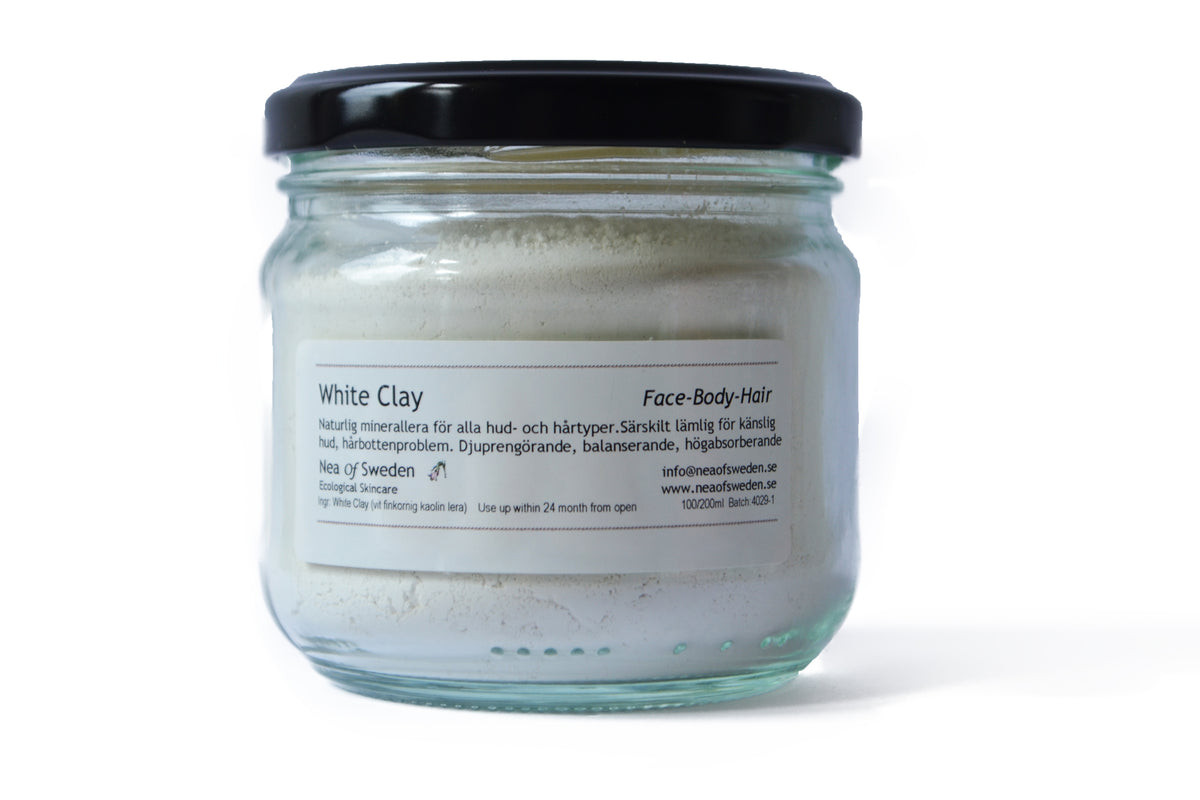 Vit Lera | Naturlera | Clay